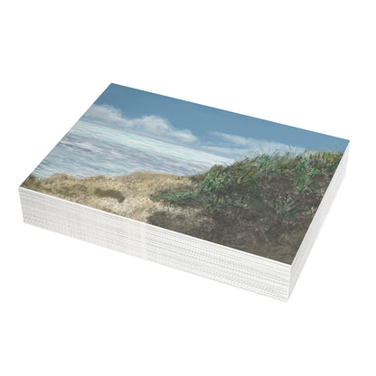 West Cliff Folded Greeting Card