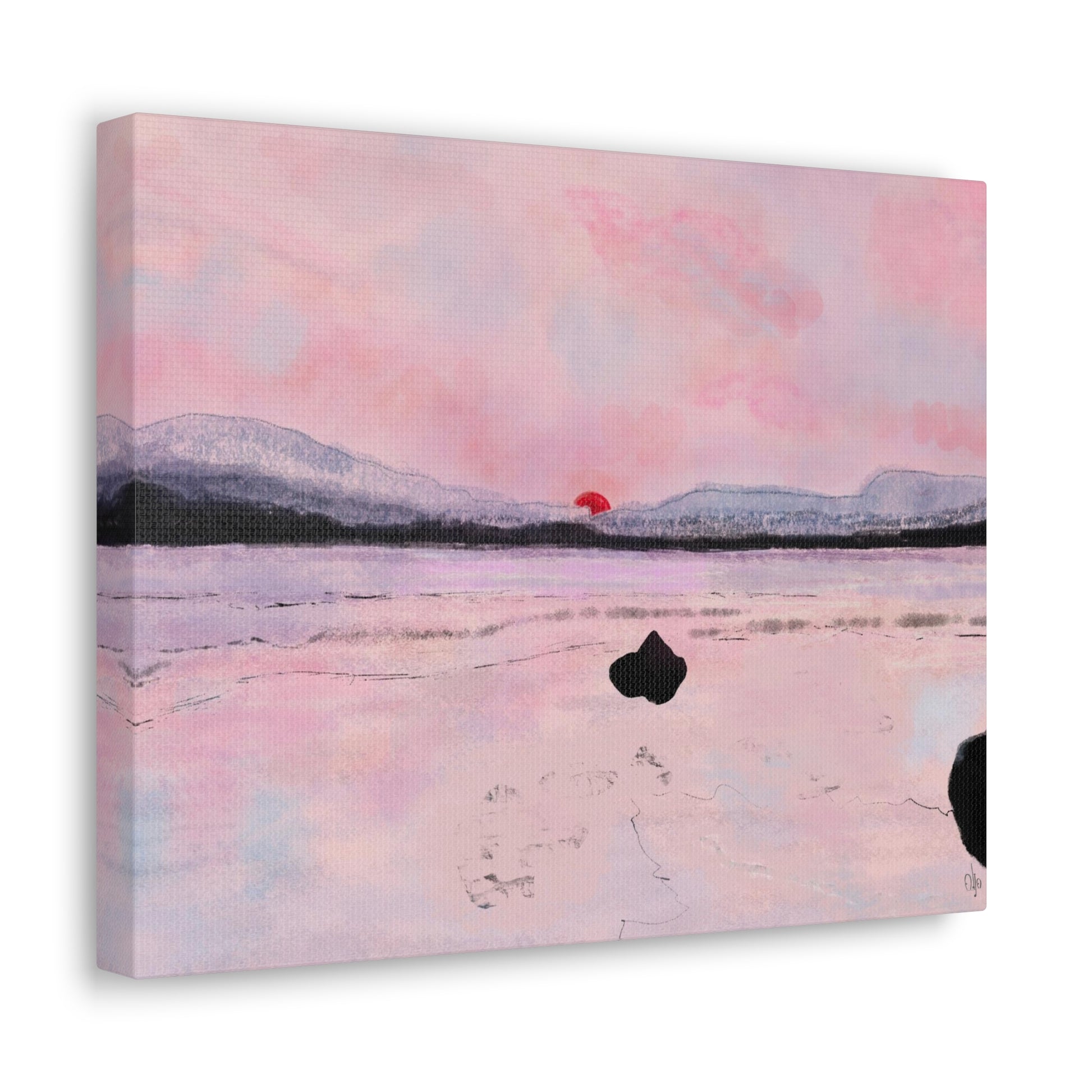 Dawn Canvas Print - Alja Design