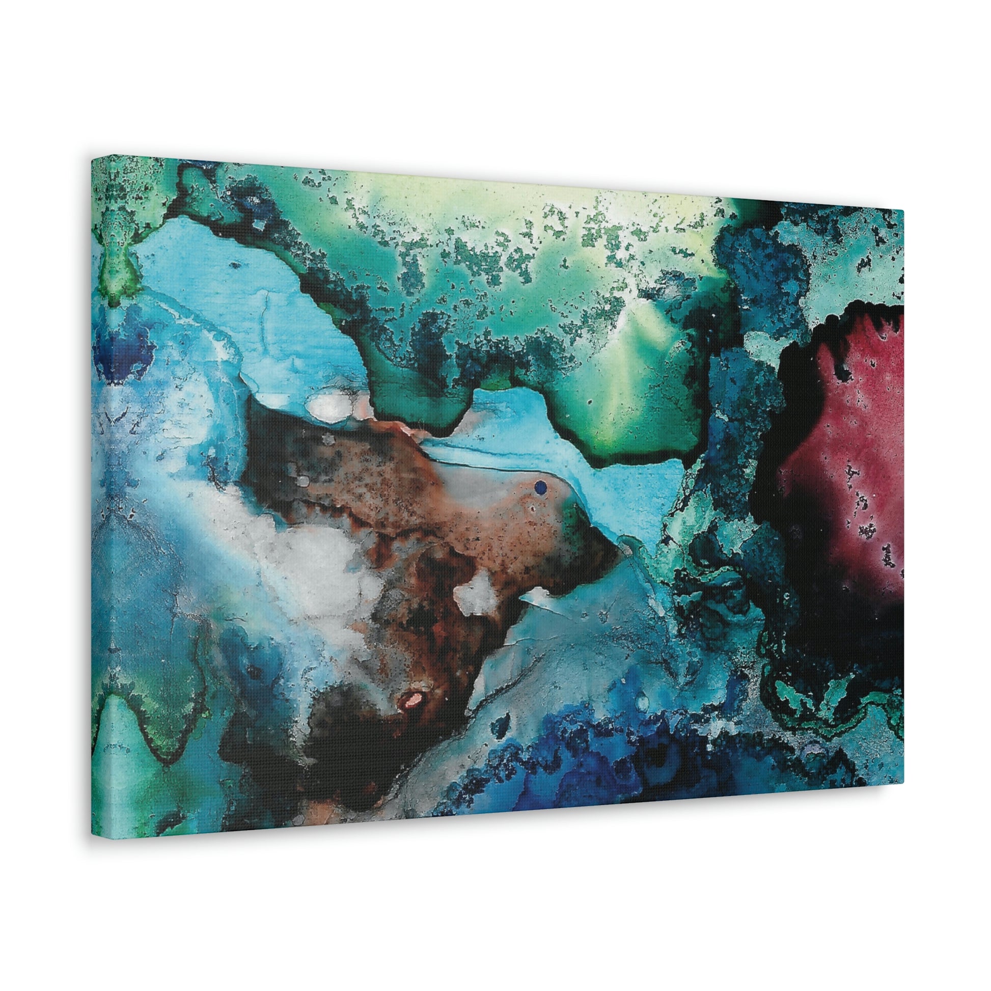 Inner Space 18 Canvas Print - Alja Design