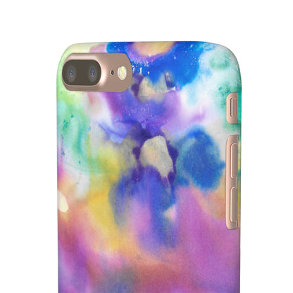 iPhone Samsung Galaxy Pixel5G Snap Case Phone Case Euphoric Colors