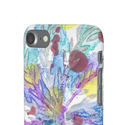 iPhone Samsung Galaxy Pixel5G Snap Case Phone Case Winter Colors