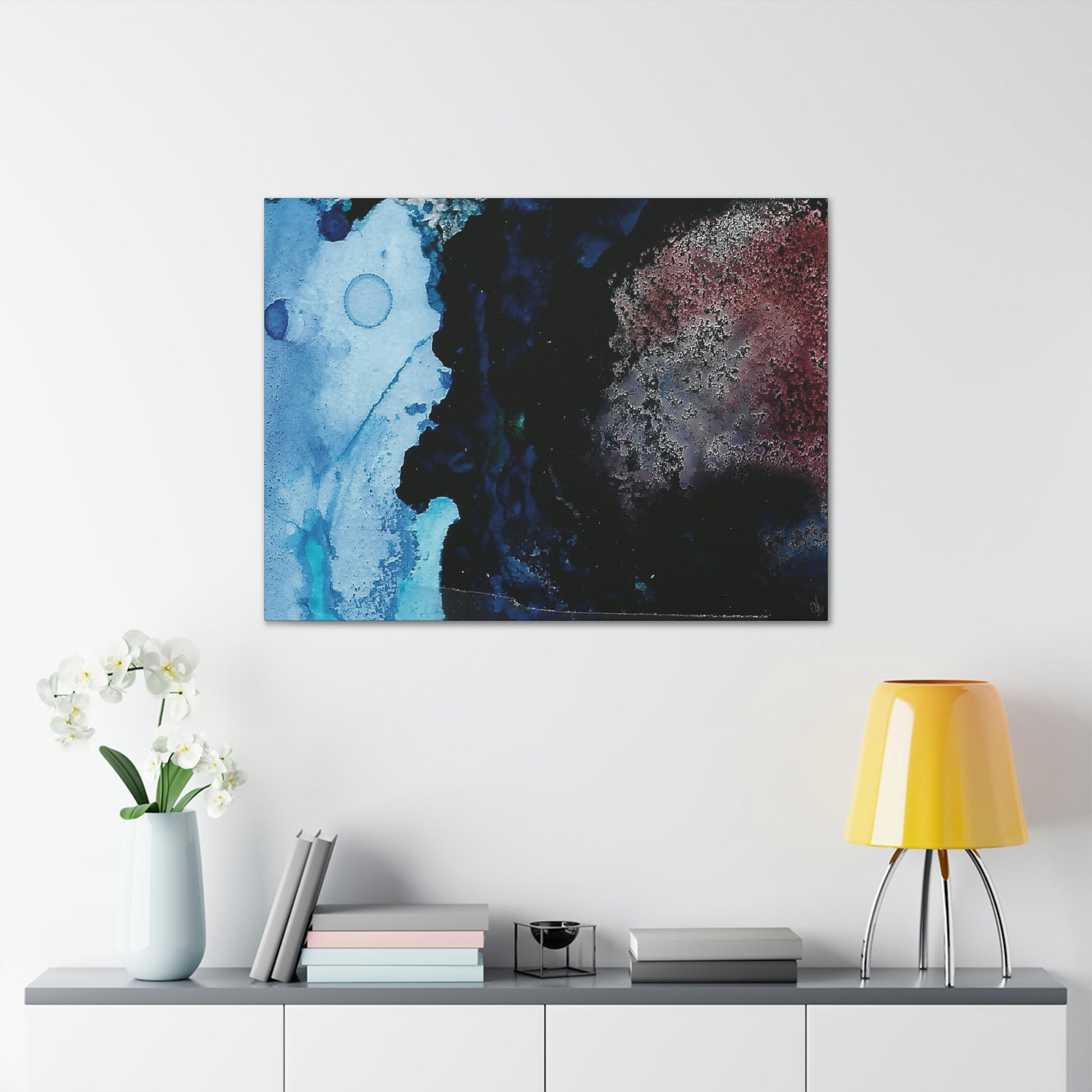 Inner Space 9 Canvas Print - Alja Design