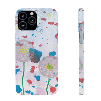 iPhone Samsung Galaxy Pixel5G Snap Case Phone Case Dandelion Party