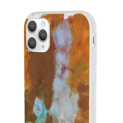 iPhone and Samsung Galaxy Flexi Phone Case Yellow Cascade - Alja Design