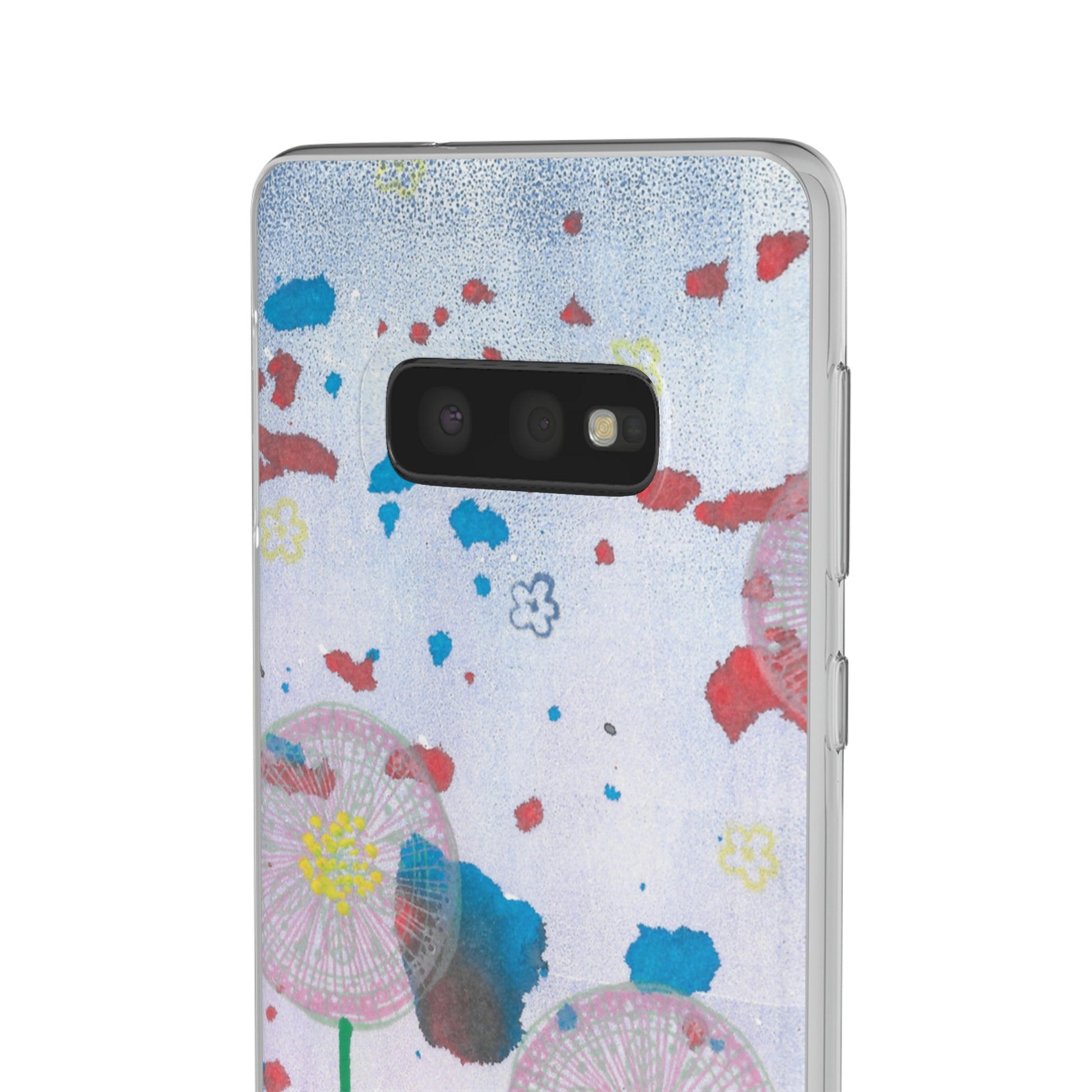 iPhone and Samsung Galaxy Flexi Phone Case Dandelion Party - Alja Design