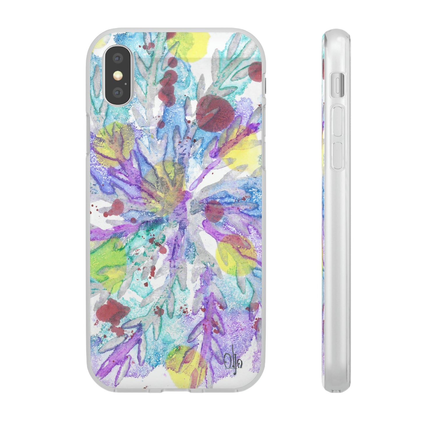 iPhone and Samsung Galaxy Flexi Phone Case Winter Colors - Alja Design