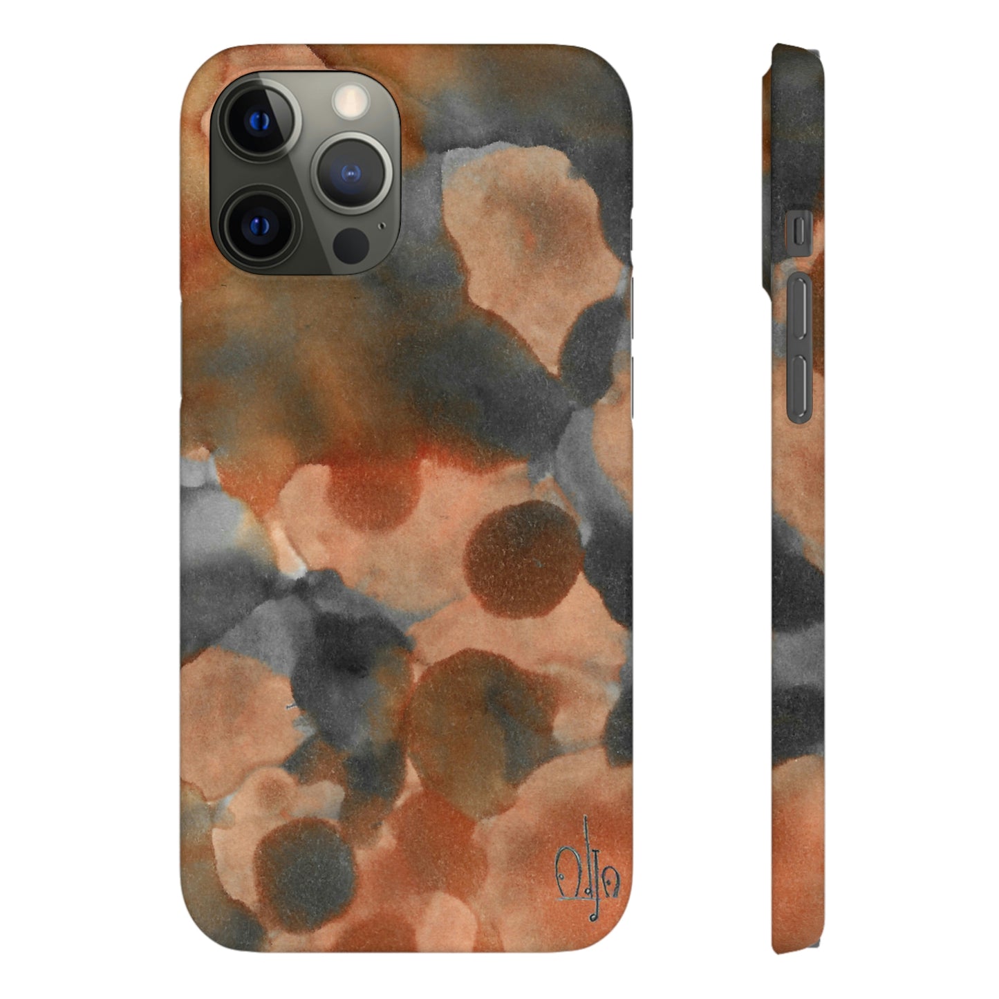 iPhone Samsung Galaxy Pixel5G Snap Case Phone Case Cool Magma