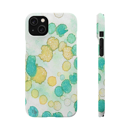 iPhone Samsung Galaxy Pixel5G Snap Case Phone Case Deep Bubbles