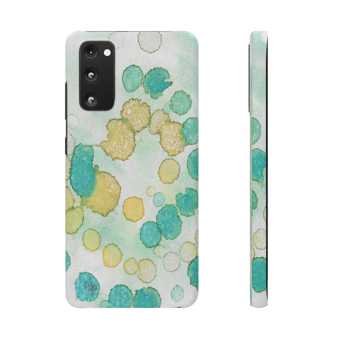 iPhone Samsung Galaxy Pixel5G Snap Case Phone Case Deep Bubbles