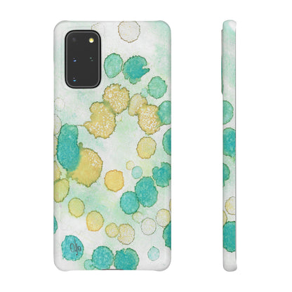 iPhone Samsung Galaxy Pixel5G Snap Case Phone Case Deep Bubbles