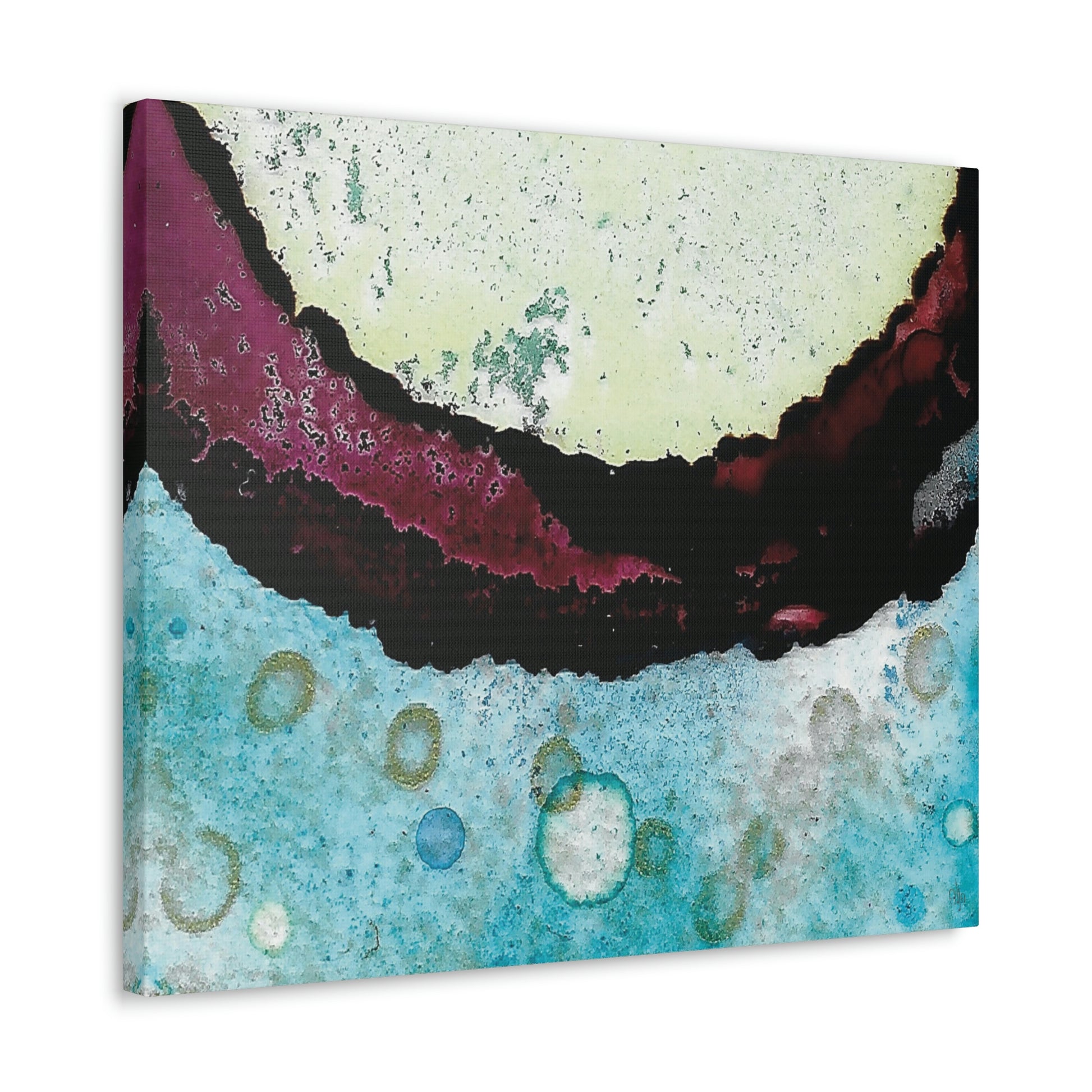 Inner Space 7 Canvas Print - Alja Design