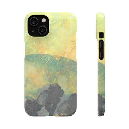 iPhone Samsung Galaxy Pixel5G Snap Case Phone Case Gentle Forest