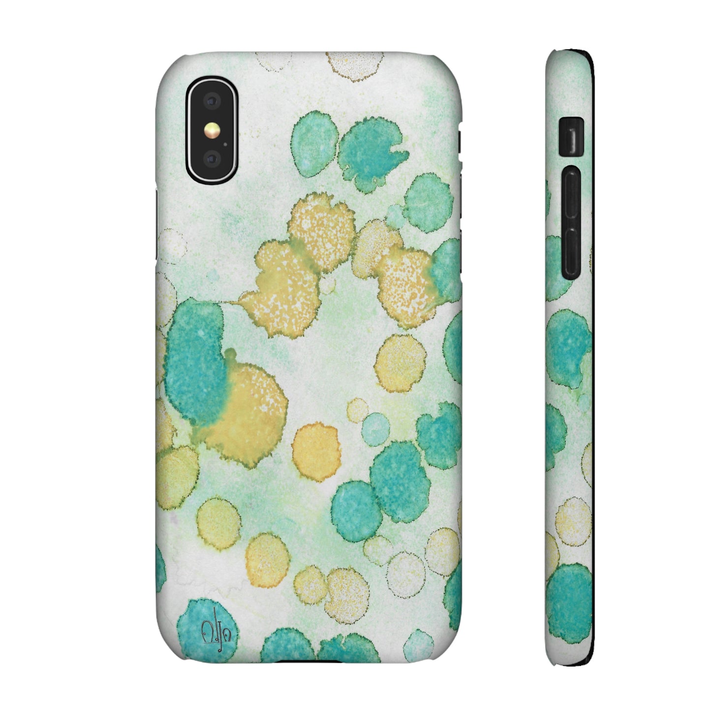 iPhone Samsung Galaxy Pixel5G Snap Case Phone Case Deep Bubbles