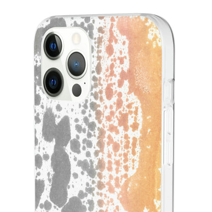 iPhone and Samsung Galaxy Flexi Phone Case Lava Waterfall - Alja Design