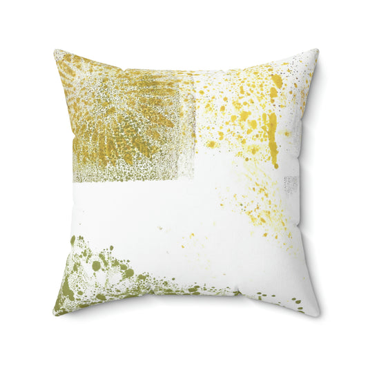 Abstract Flower Square Pillow - Alja Design