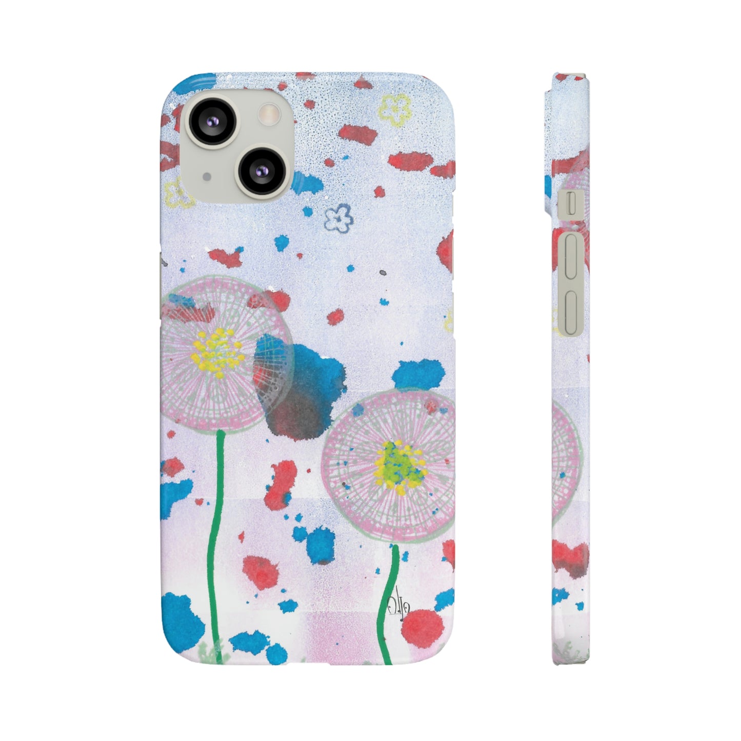 iPhone Samsung Galaxy Pixel5G Snap Case Phone Case Dandelion Party