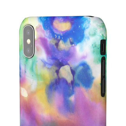 iPhone Samsung Galaxy Pixel5G Snap Case Phone Case Euphoric Colors