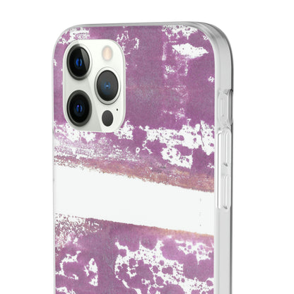 iPhone and Samsung Galaxy Flexi Phone Case Purple Horizon - Alja Design