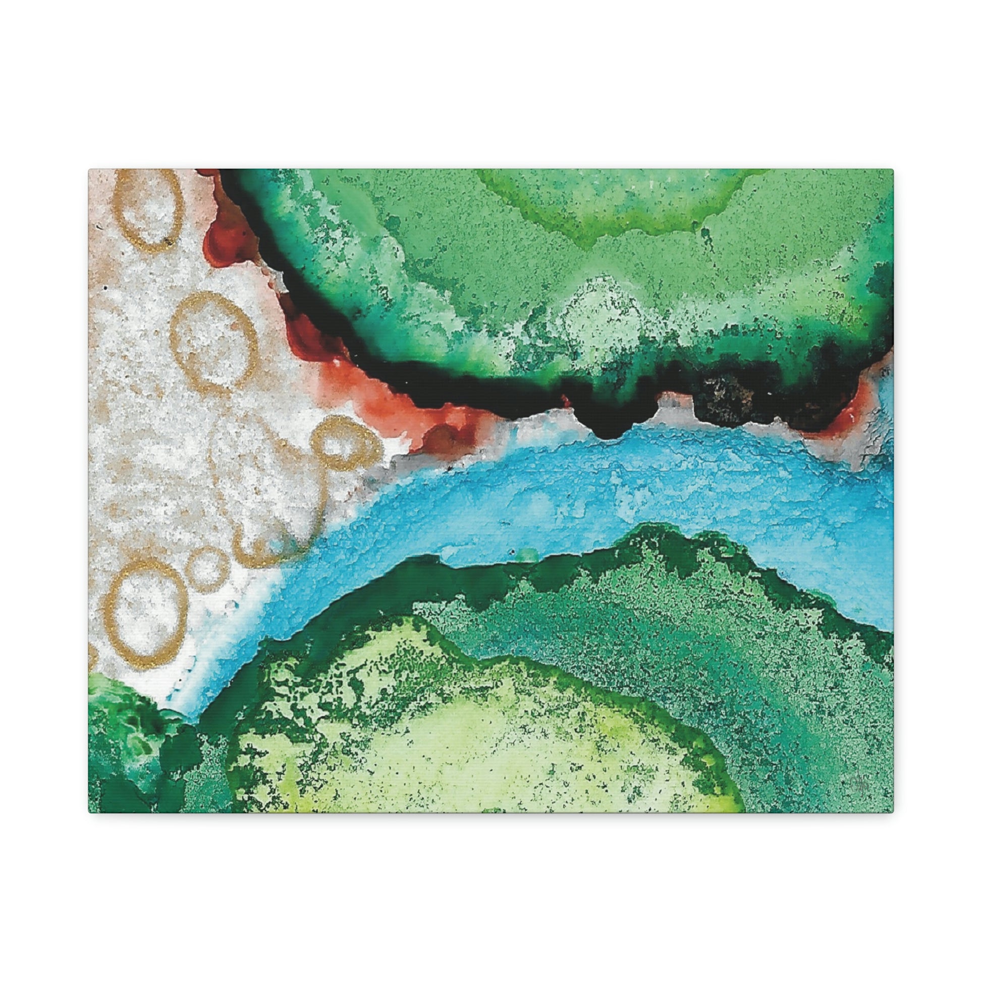 Inner Space 12 Canvas Print - Alja Design
