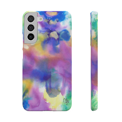 iPhone Samsung Galaxy Pixel5G Snap Case Phone Case Euphoric Colors