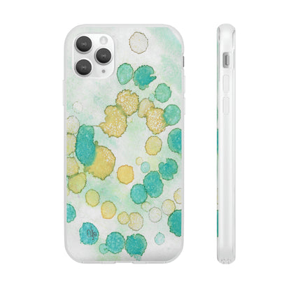 iPhone and Samsung Galaxy Flexi Phone Case Deep Bubbles - Alja Design