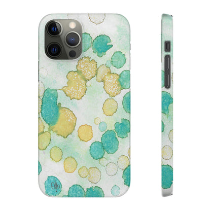 iPhone Samsung Galaxy Pixel5G Snap Case Phone Case Deep Bubbles