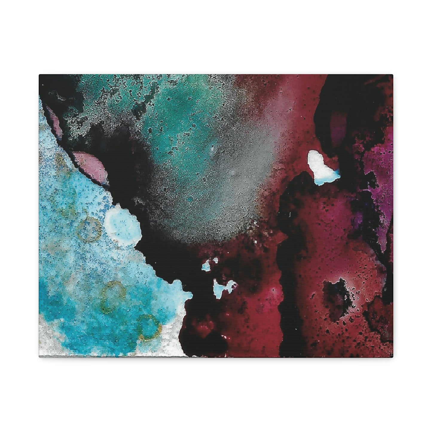 Inner Space 6 Canvas Print - Alja Design