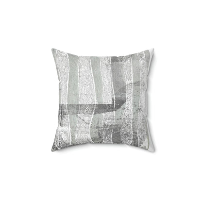 Dark Stripes Square Pillow - Alja Design