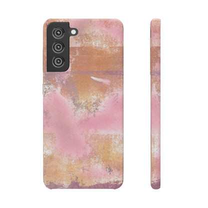 iPhone Samsung Galaxy Pixel5G Snap Case Phone Case Passionate Pink