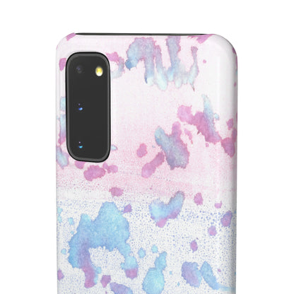 iPhone Samsung Galaxy Pixel5G Snap Case Phone Case Mineral Splashes