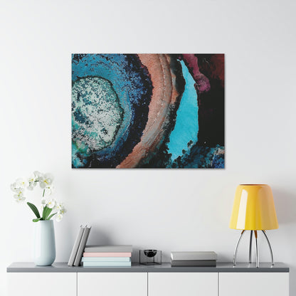 Inner Space 10 Canvas Print - Alja Design