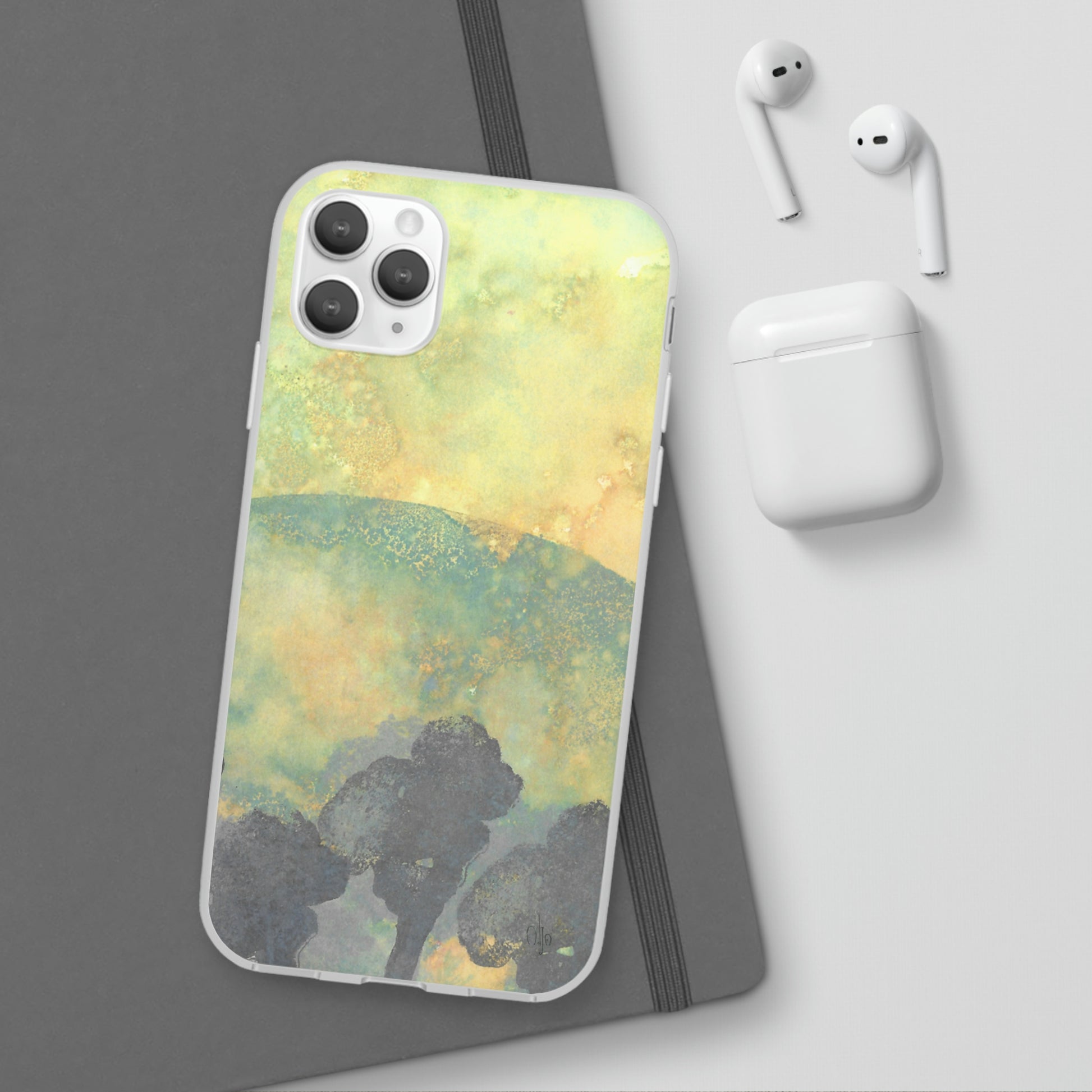 iPhone and Samsung Galaxy Flexi Phone Case Gentle Forest - Alja Design