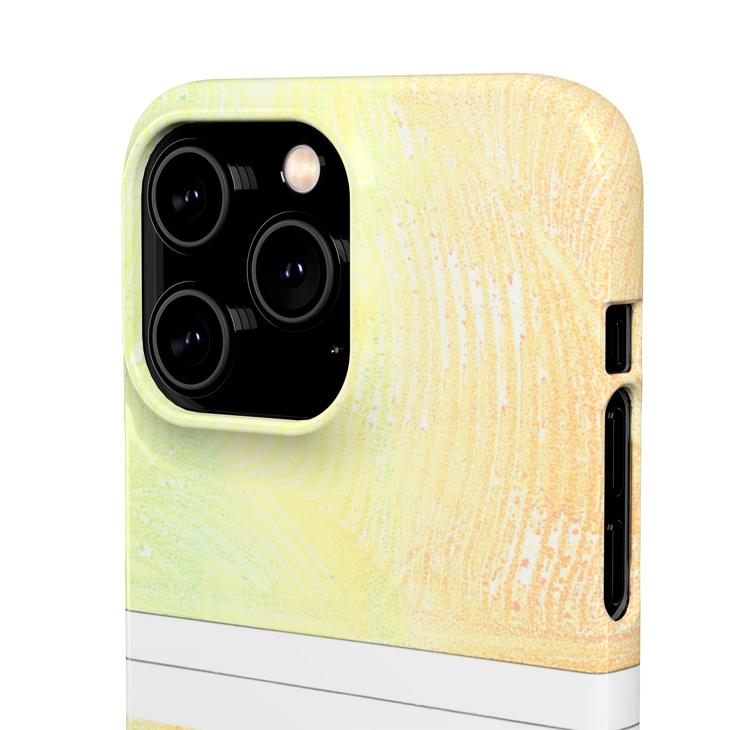 iPhone Samsung Galaxy Pixel5G Snap Case Phone Case Piña Colada with Tropical Waves