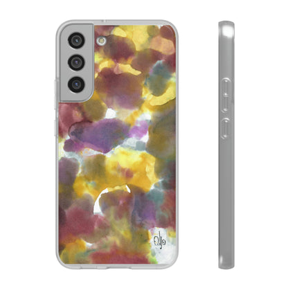 iPhone and Samsung Galaxy Flexi Phone Case Summer Clouds - Alja Design