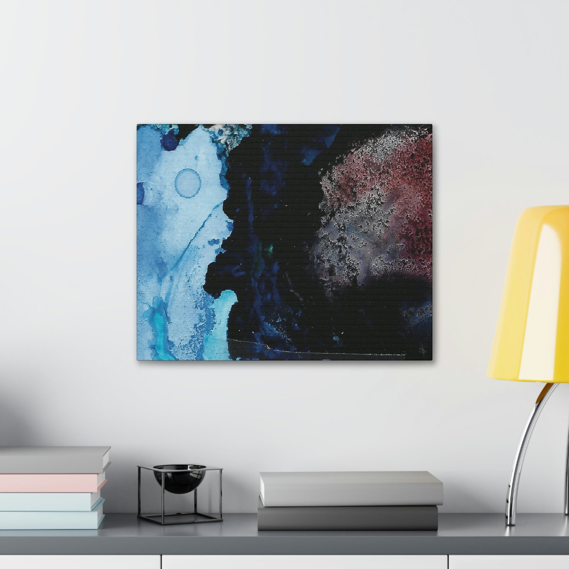 Inner Space 9 Canvas Print - Alja Design