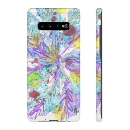 iPhone Samsung Galaxy Pixel5G Snap Case Phone Case Winter Colors