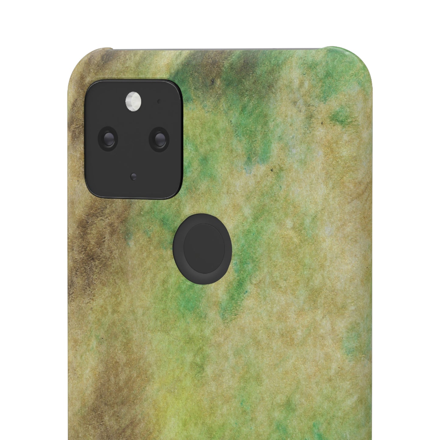 iPhone Samsung Galaxy Pixel5G Snap Case Phone Case Green Marble