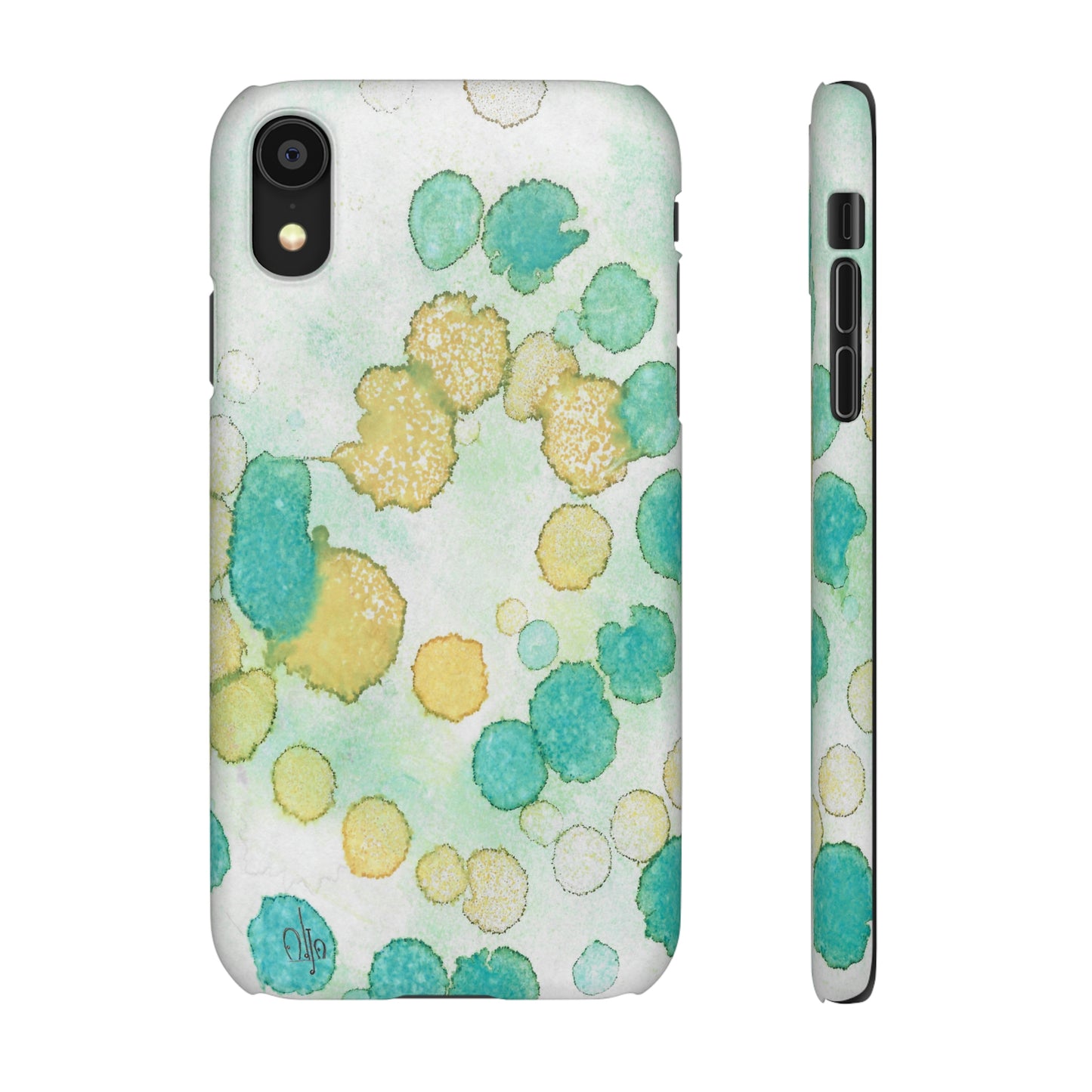 iPhone Samsung Galaxy Pixel5G Snap Case Phone Case Deep Bubbles