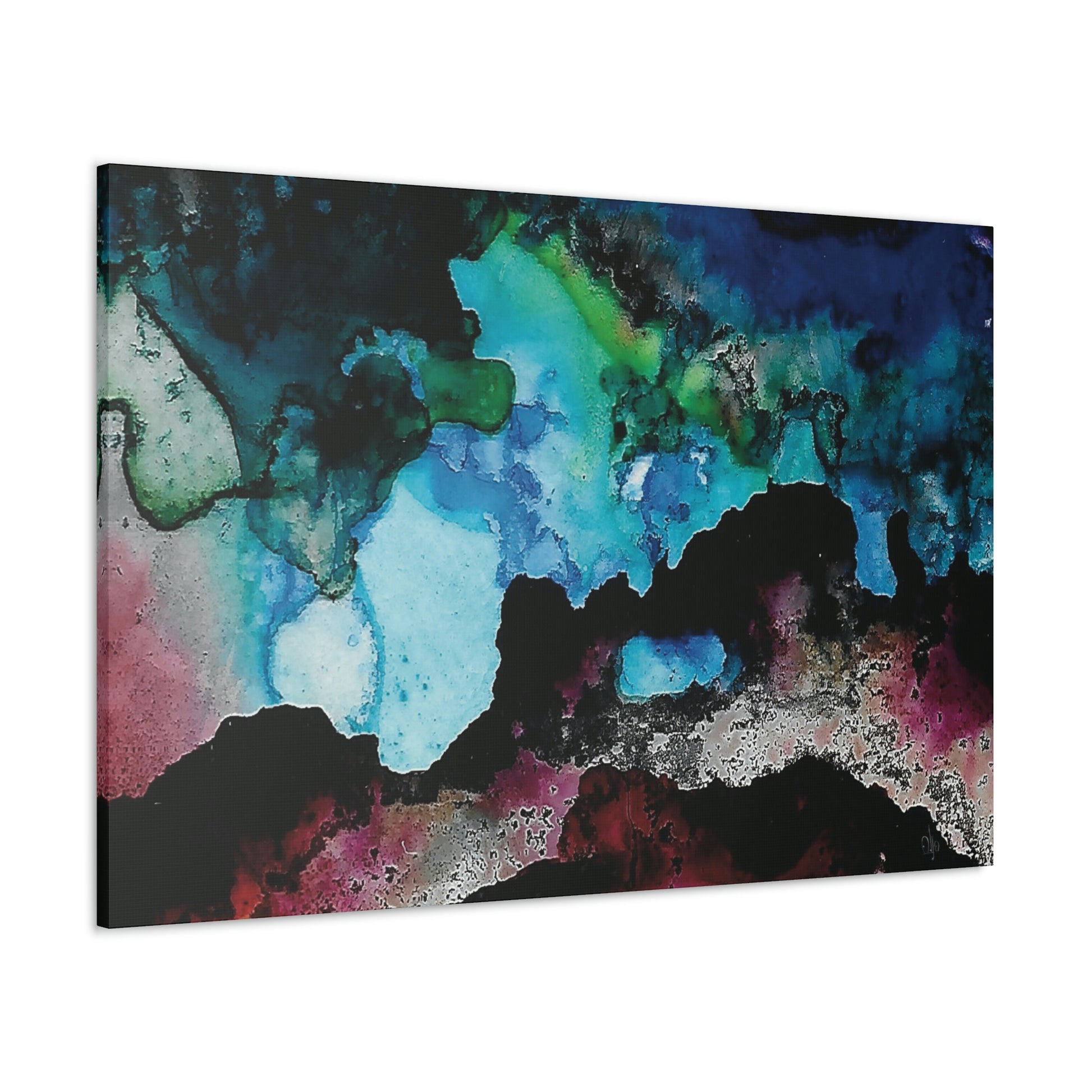 Inner Space 5 Canvas Print - Alja Design