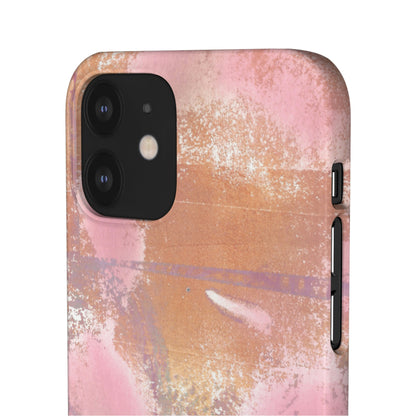 iPhone Samsung Galaxy Pixel5G Snap Case Phone Case Passionate Pink