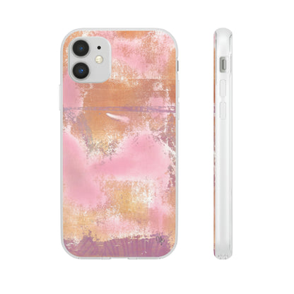 iPhone and Samsung Galaxy Flexi Phone Case Passionate Pink - Alja Design