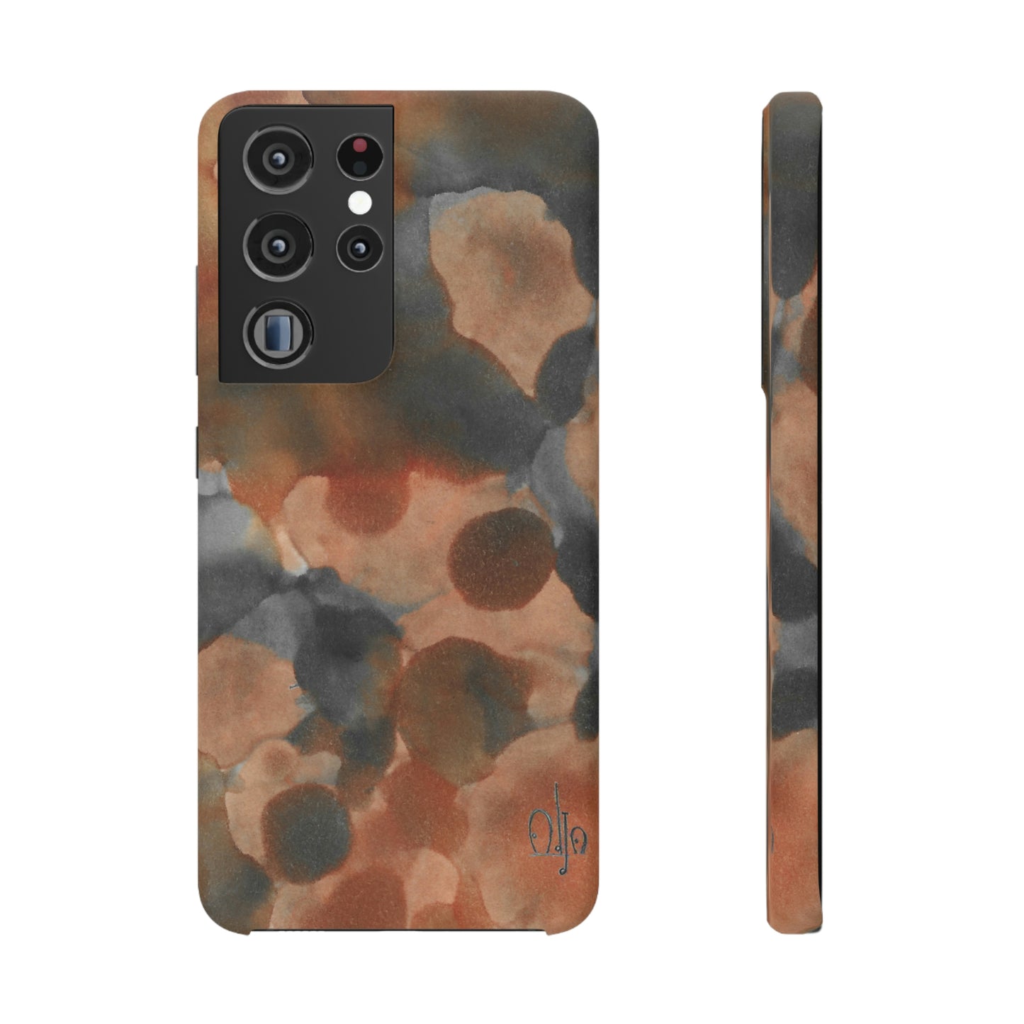 iPhone Samsung Galaxy Pixel5G Snap Case Phone Case Cool Magma