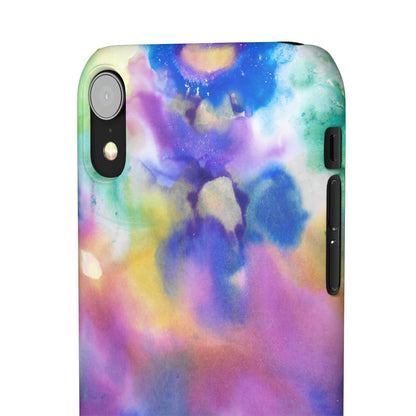 iPhone Samsung Galaxy Pixel5G Snap Case Phone Case Euphoric Colors