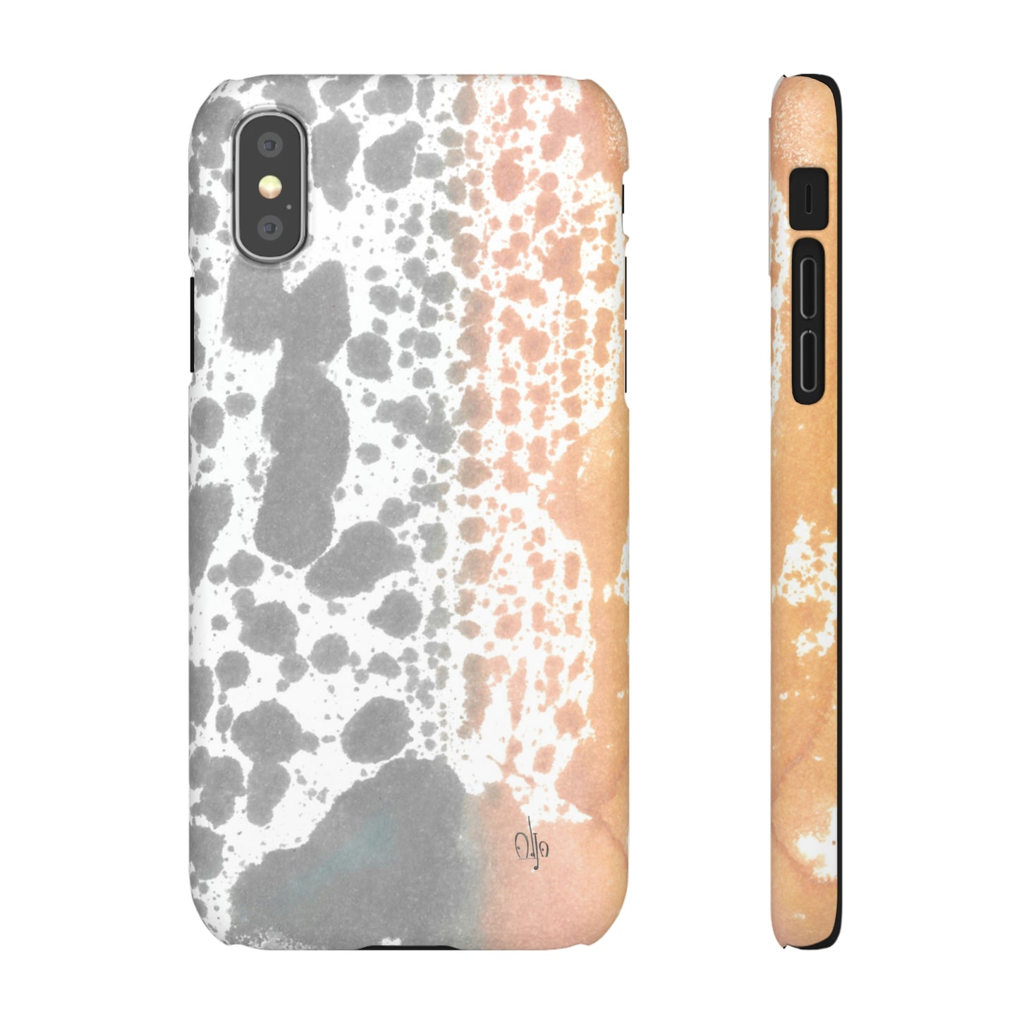 iPhone Samsung Galaxy Pixel5G Snap Case Phone Case Lava Waterfall