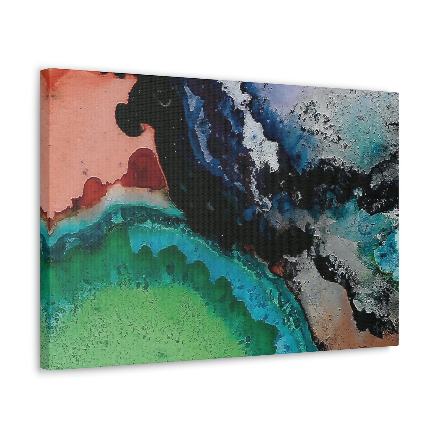 Inner Space 13 Canvas Print - Alja Design