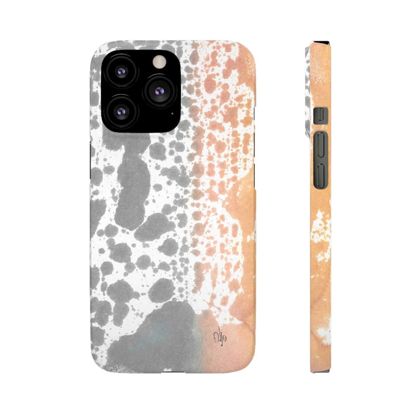 iPhone Samsung Galaxy Pixel5G Snap Case Phone Case Lava Waterfall