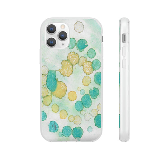 iPhone and Samsung Galaxy Flexi Phone Case Deep Bubbles - Alja Design