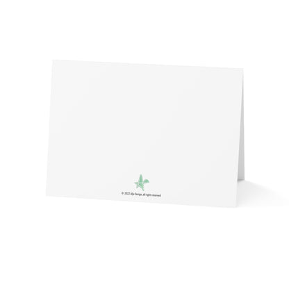 West Cliff Folded Greeting Card