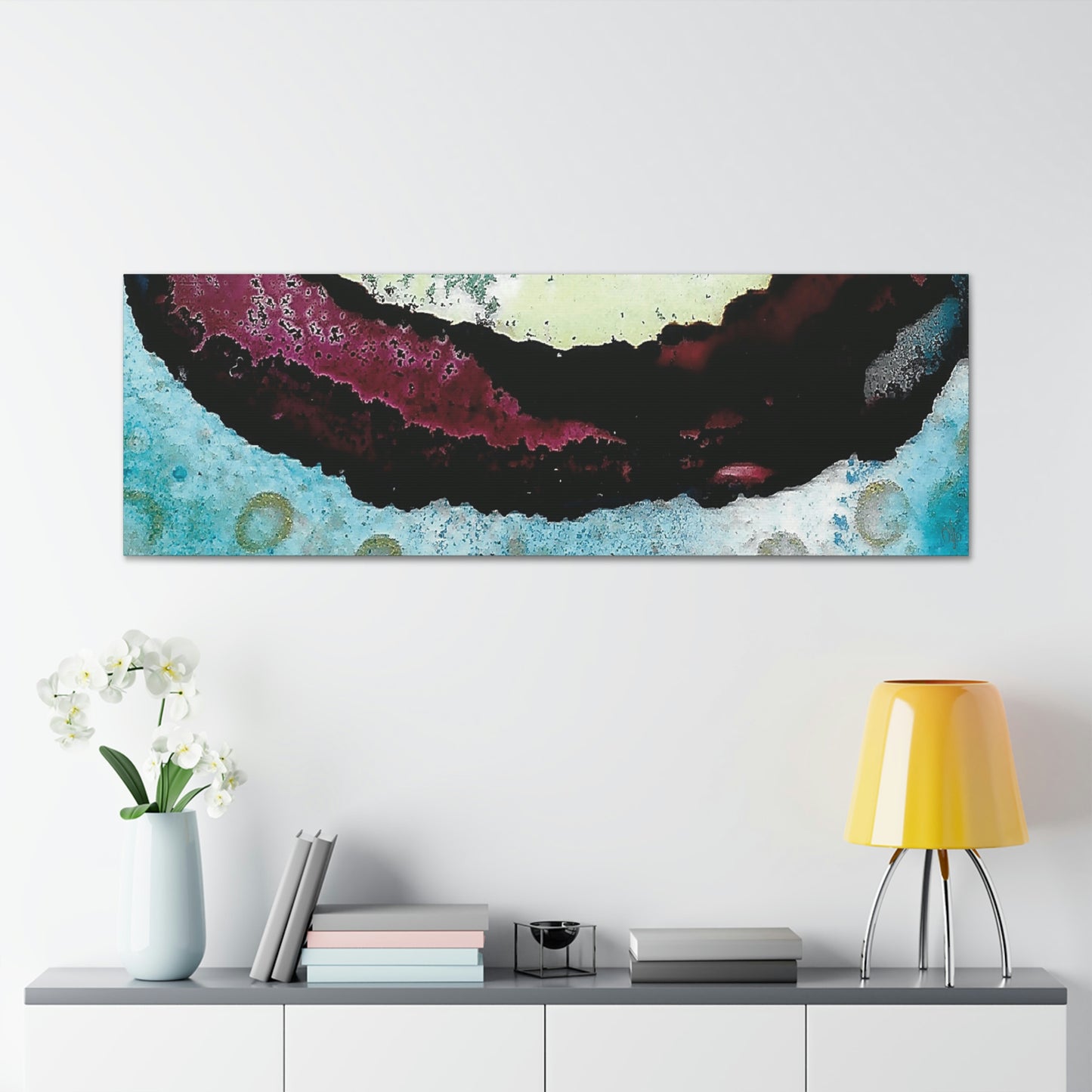 Inner Space 7 Canvas Print - Alja Design