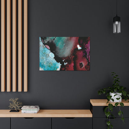 Inner Space 6 Canvas Print - Alja Design